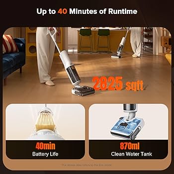 Amazon.com: roborock F25 GT Vacuum Mop All in One, Wet Dry